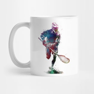 Lacrosse sport art #lacrosse #sport Mug